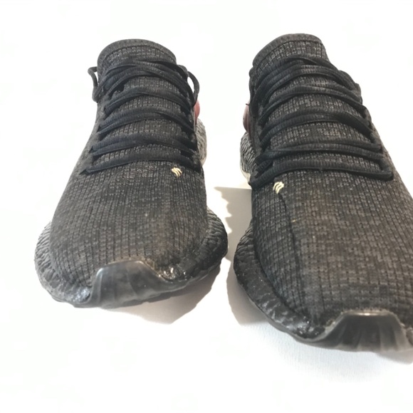 Adidas Pure Boost 2017 Core Black Cardinal BA8889. Base modified gloss Black - Picture 6 of 8